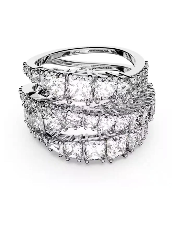 سواروفسكي خاتم ملتوي باحجار الراين